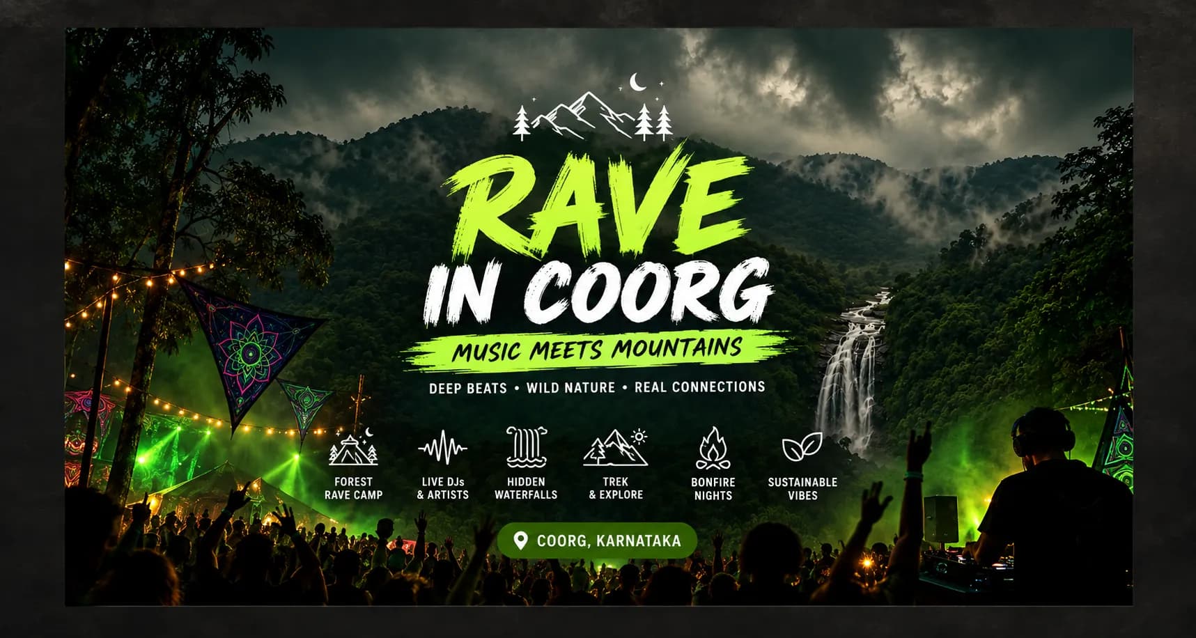 Rave in Coorg trip in Coorg, Karnataka by Weekoff